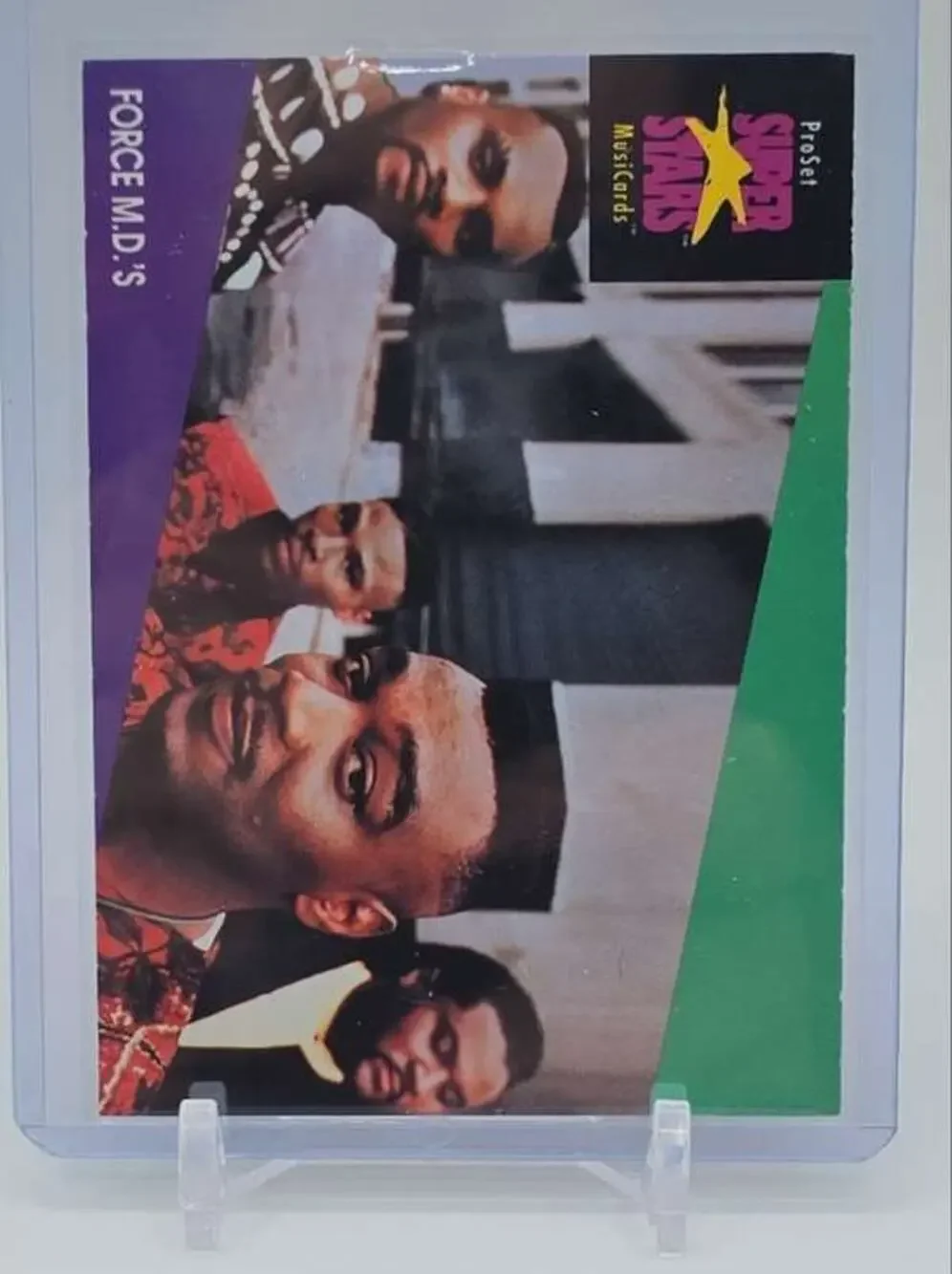 1991 Pro Set SuperStars MusiCards #120 Force M.D.'s Card